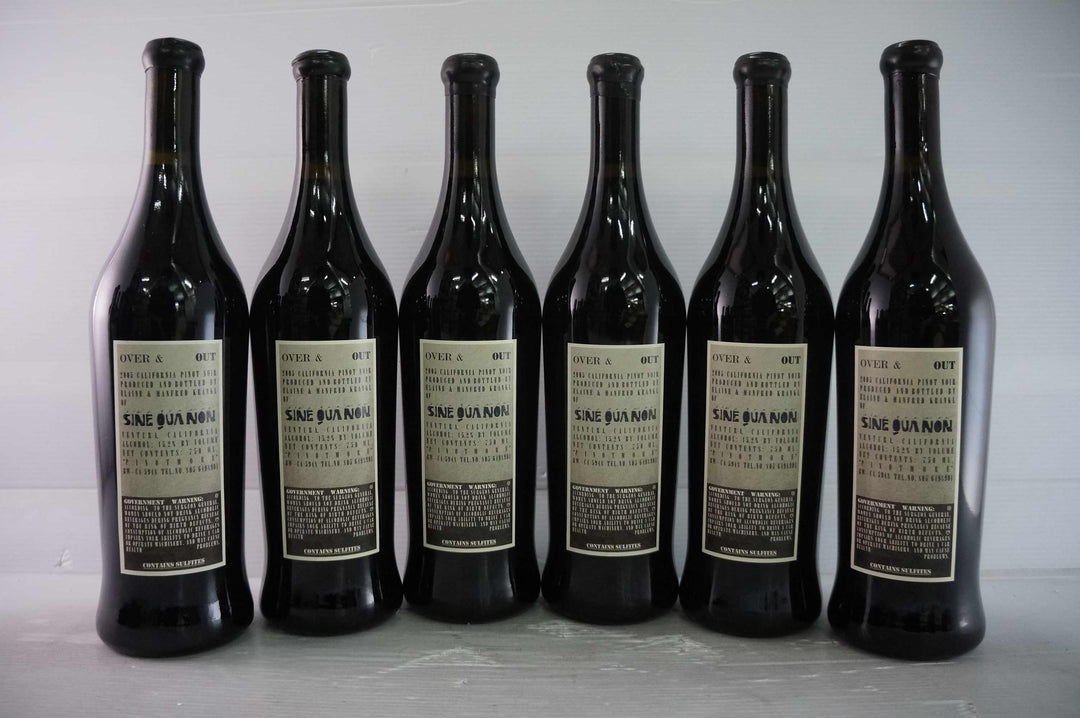 Sine Qua Non Over and Out Pinot Noir 2005