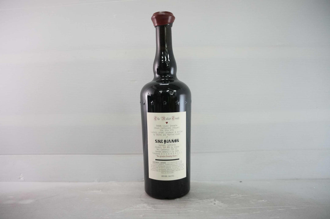 Sine Qua Non The Naked Truth Grenache 2005