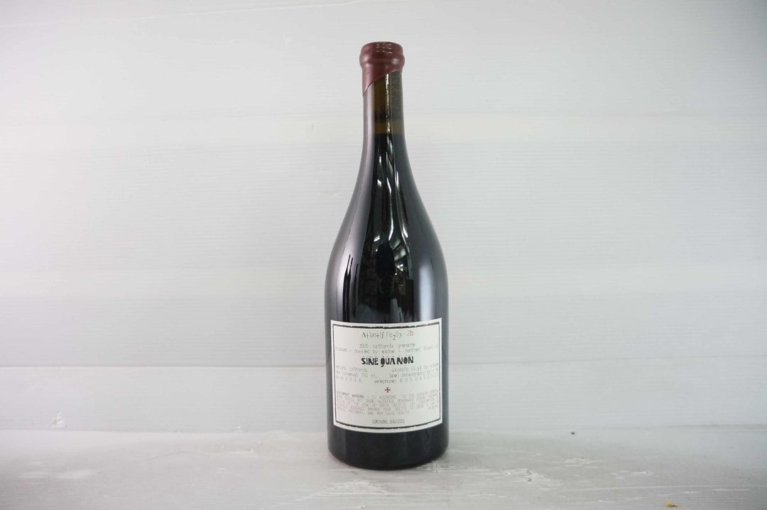 Sine Qua Non Atlantis Fe203-2b Grenache 2005 *