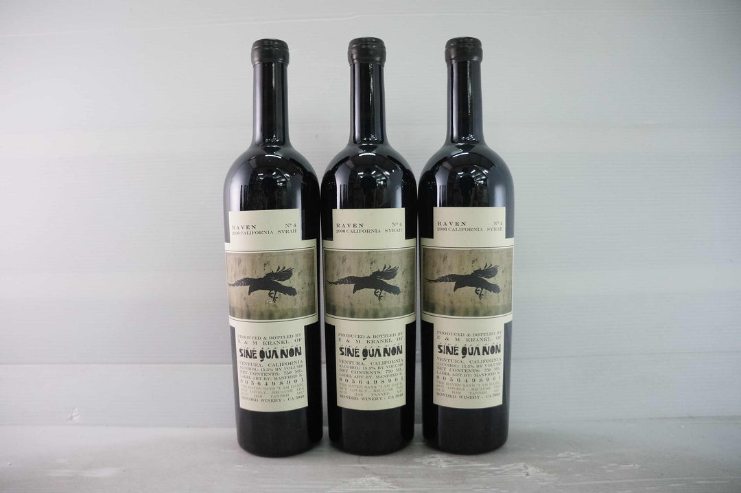 Sine Qua Non Raven No.4 Syrah 2006