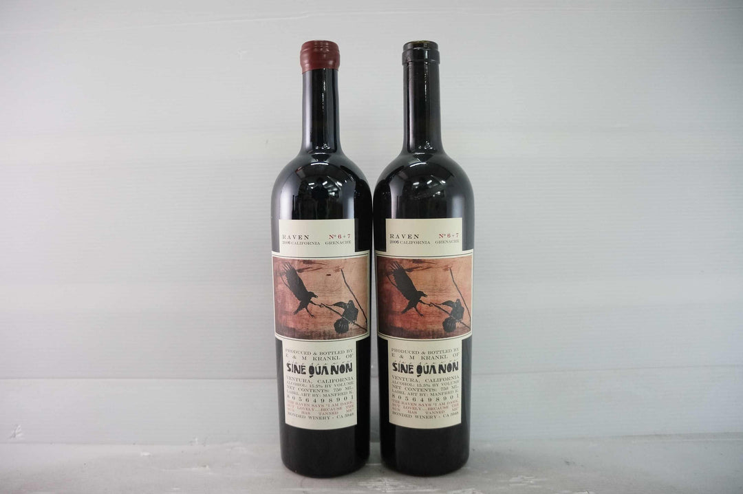 Sine Qua Non Raven No.6+7 Grenache 2006 *