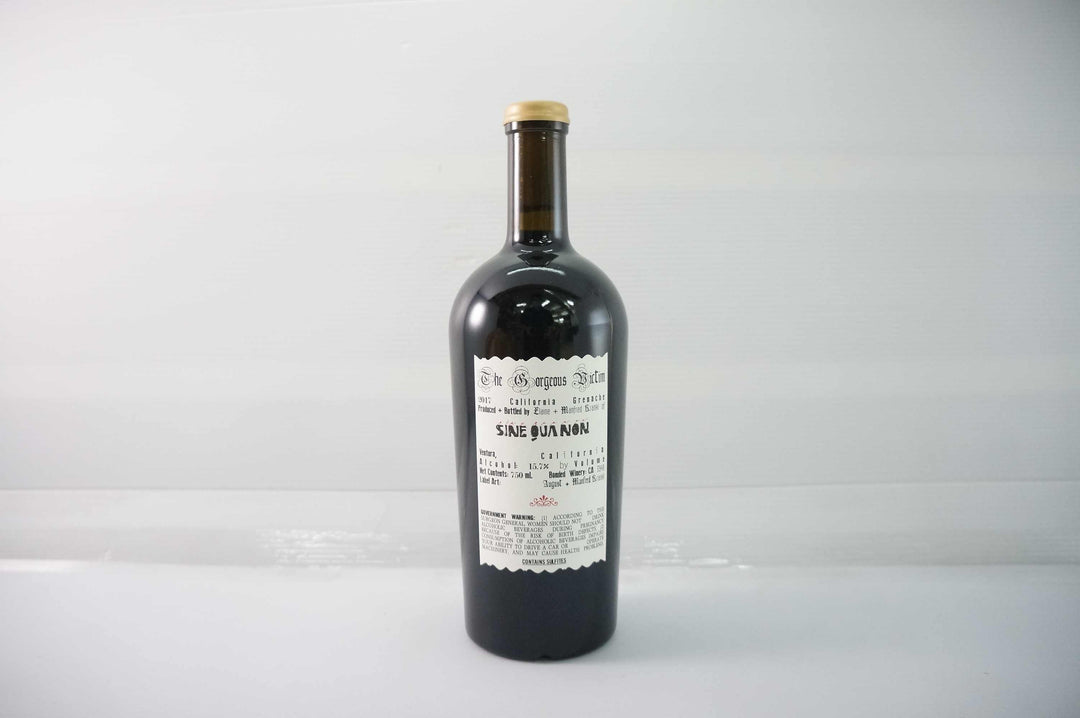 Sine Qua Non The Gorgeous Victim Grenache 2017