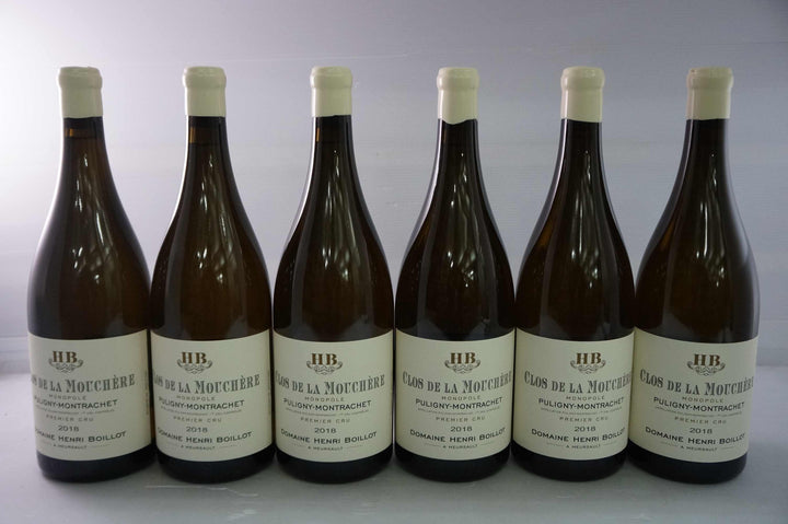 Henri Boillot Puligny Montrachet Clos de la Mouchere 1er Cru Magnum 2018