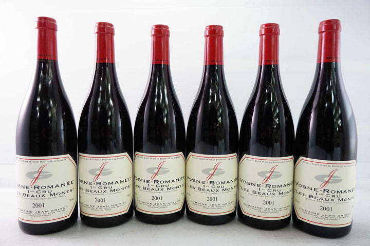 Jean Grivot Vosne Romanee Les Beaux Monts 1er Cru 2001