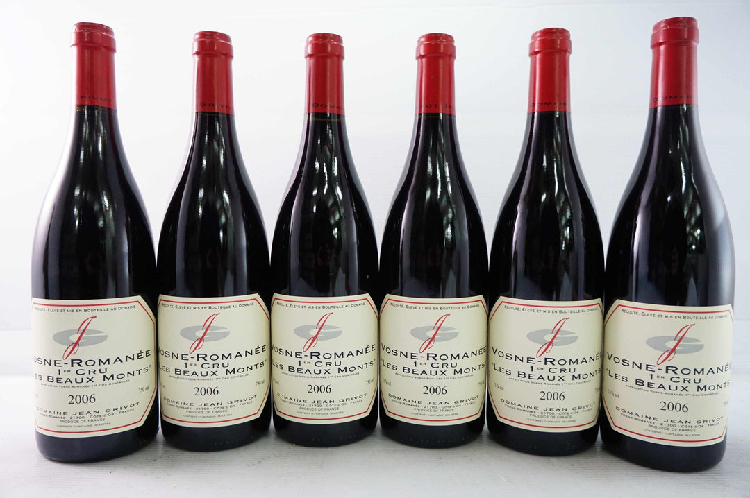 Jean Grivot Vosne Romanee Les Beaux Monts 1er Cru 2006