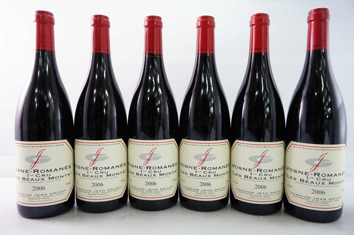 Jean Grivot Vosne Romanee Les Beaux Monts 1er Cru 2006