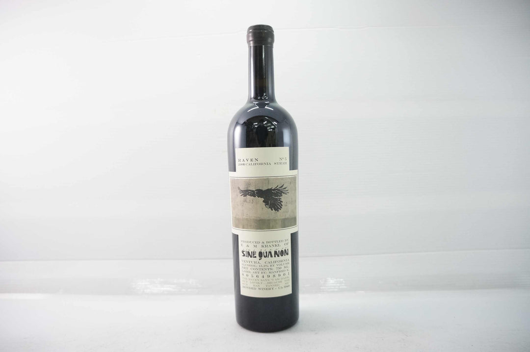 Sine Qua Non Raven Syrah No.5 2006