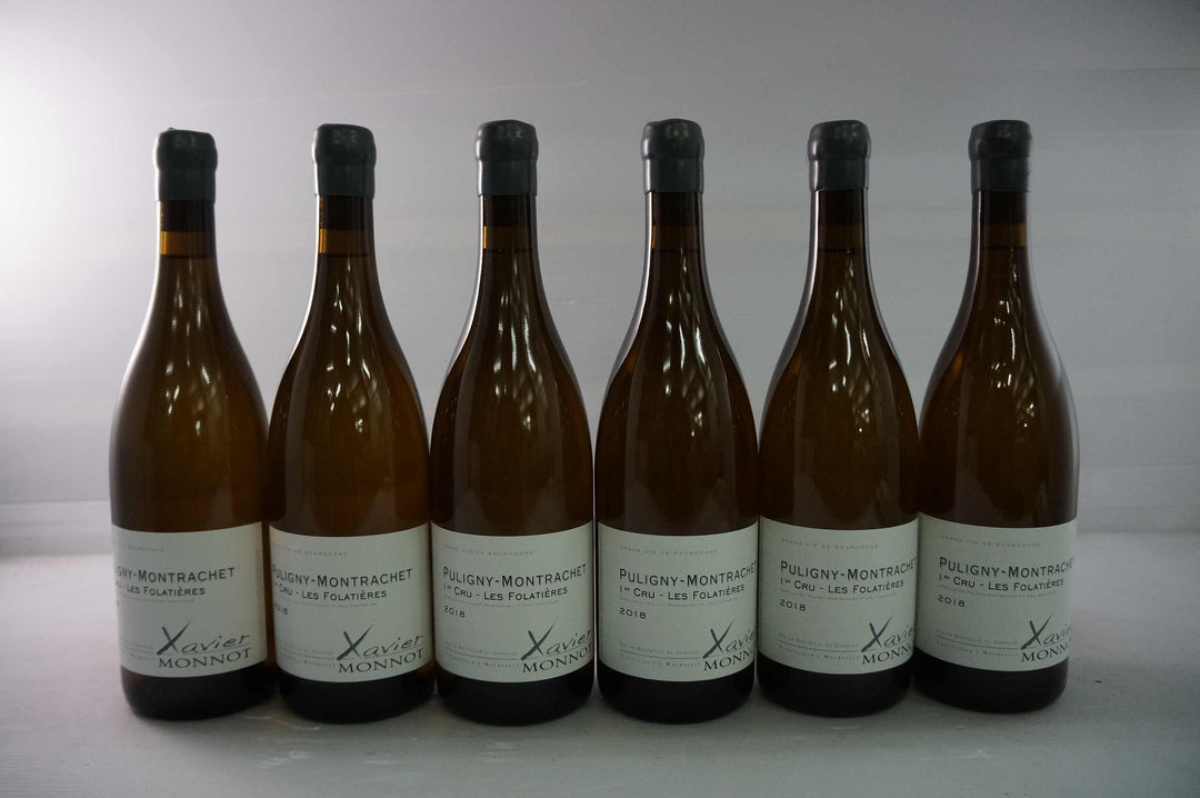 Xavier Monnot Puligny Montrachet Les Folatieres 1er Cru 2018