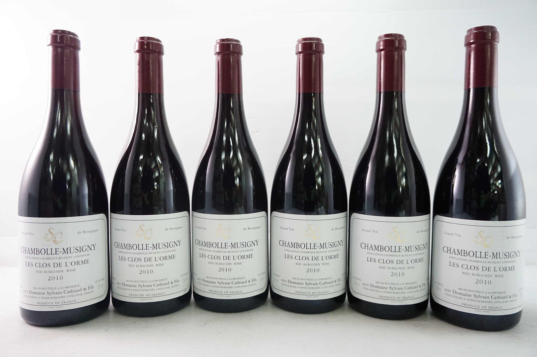 Sylvain Cathiard Chambolle Musigny Les Clos de L'Orme 2010