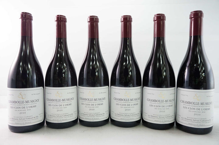 Sylvain Cathiard Chambolle Musigny Les Clos de L'Orme 2010