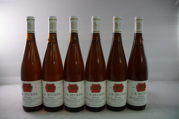 J.B. Becker Wallufer Berg Bildstock Riesling Spatlese Trocken 1990