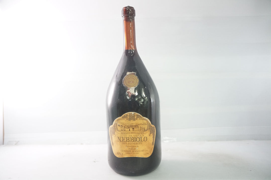 Giovanni Scanavino Nebbiolo del Piemonte Double Magnum 1980 *