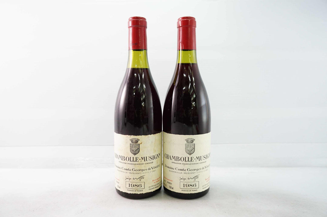 Comte Georges de Vogue Chambolle Musigny 1986 *