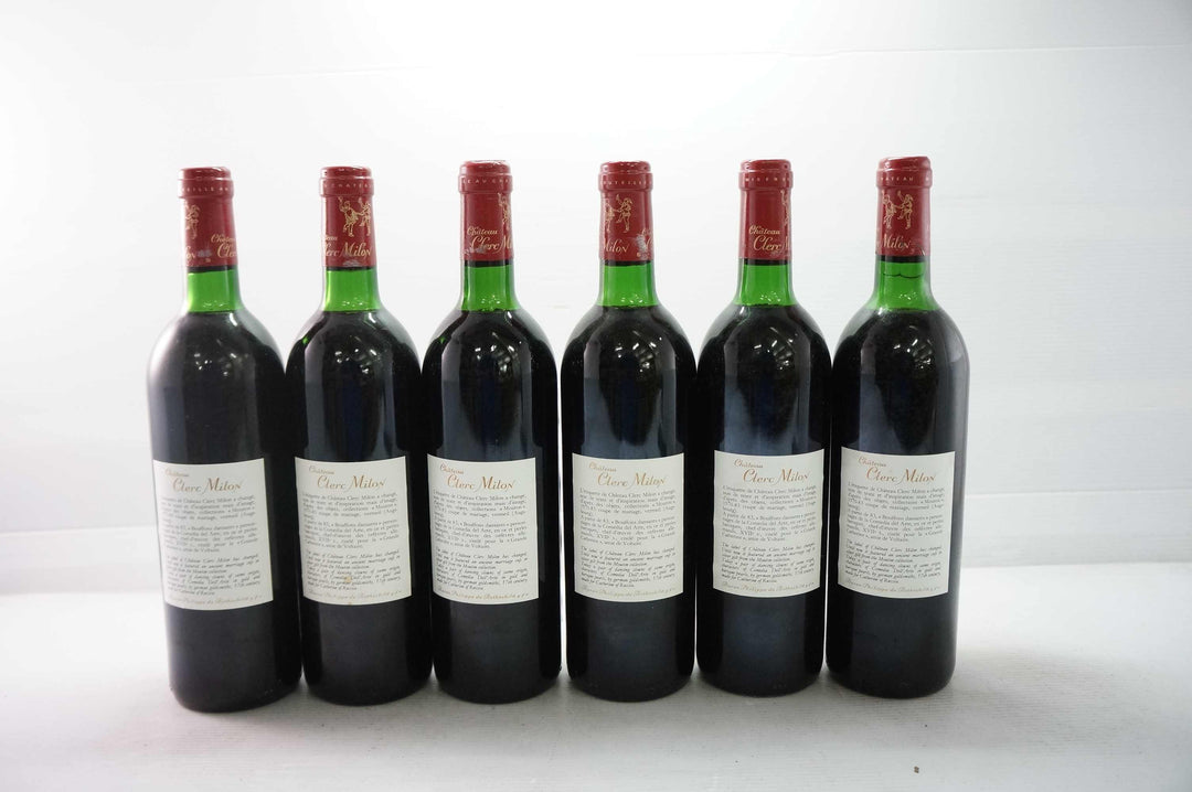 Chateau Clerc Milon 1986