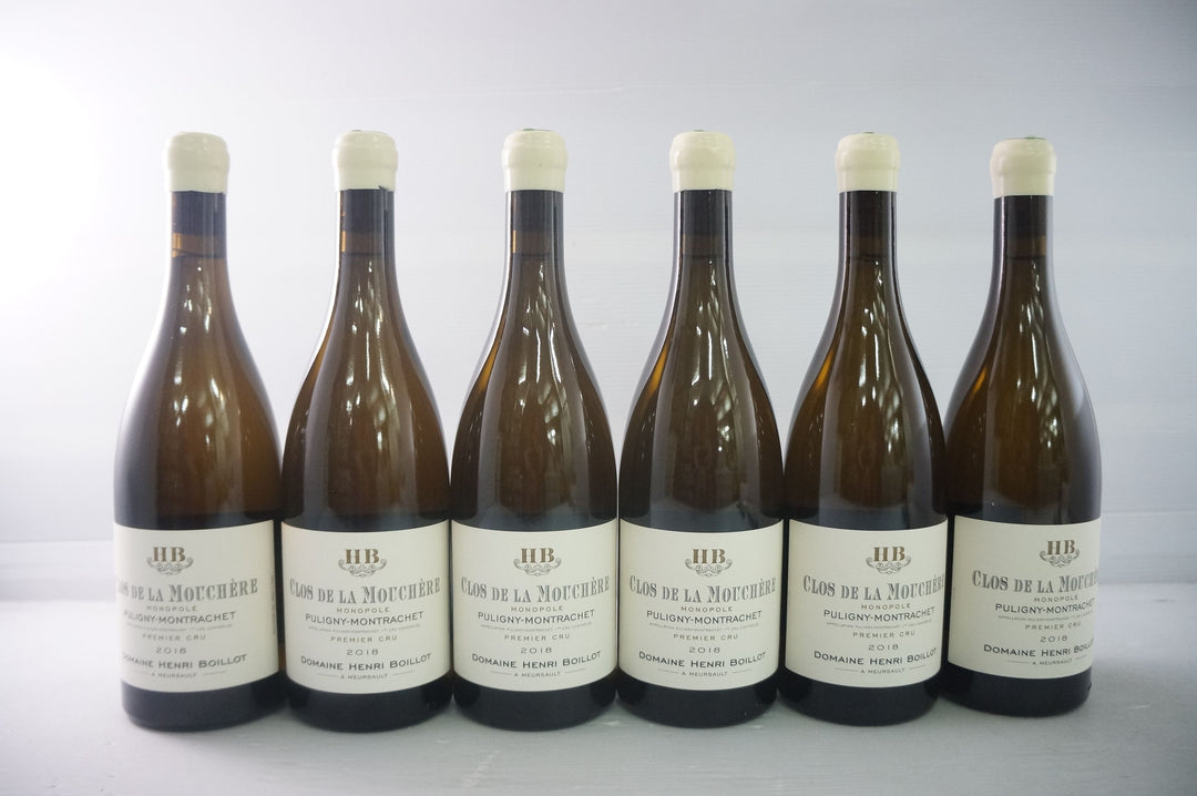 Henri Boillot Puligny Montrachet Clos de la Mouchere 1er Cru 2018