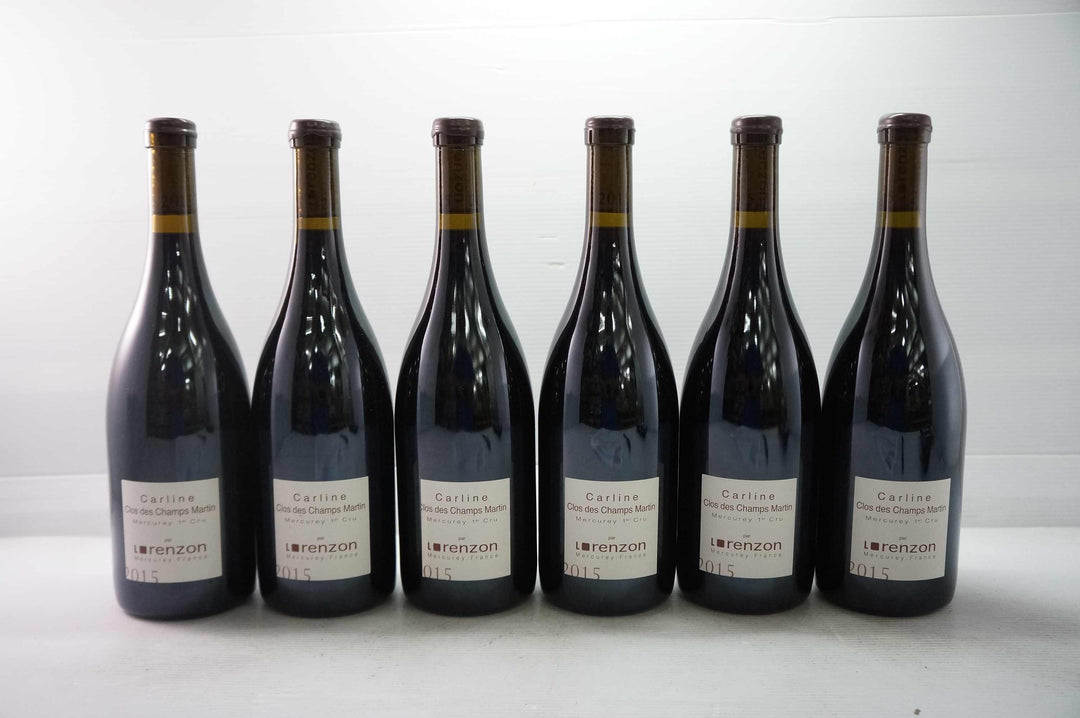 Bruno Lorenzon Mercurey Clos des Champs Martin Carline 1er Cru 2015