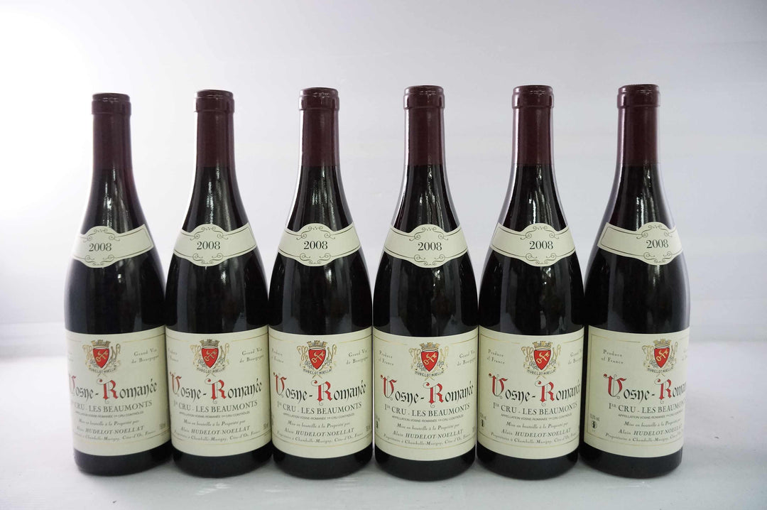 Hudelot Noellat Vosne Romanee Les Beaumonts 1er Cru 2008