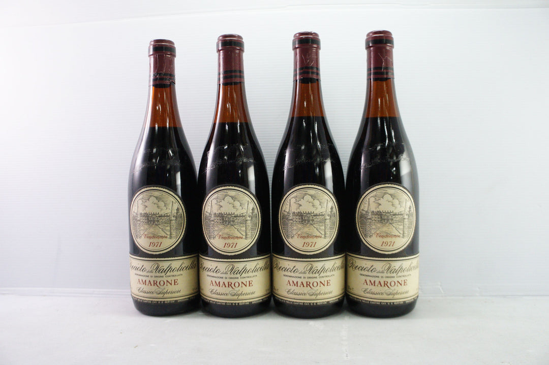 Bertani Amarone Recioto Della Valpolicella Classico Superiore 1971