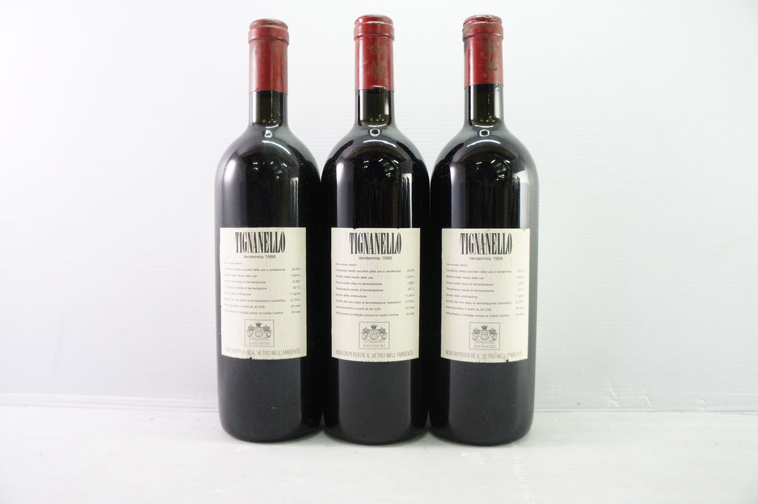 Antinori Tignanello 1986 *