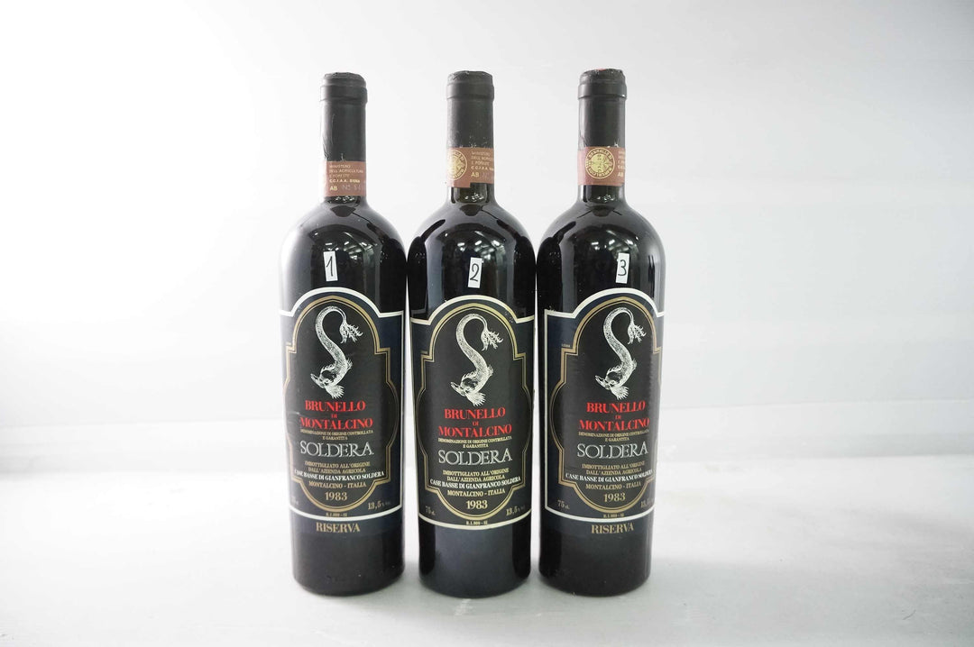 Soldera Case Basse Brunello di Montalcino 1983