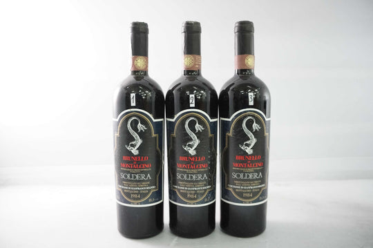 Soldera Case Basse Brunello di Montalcino 1984 *