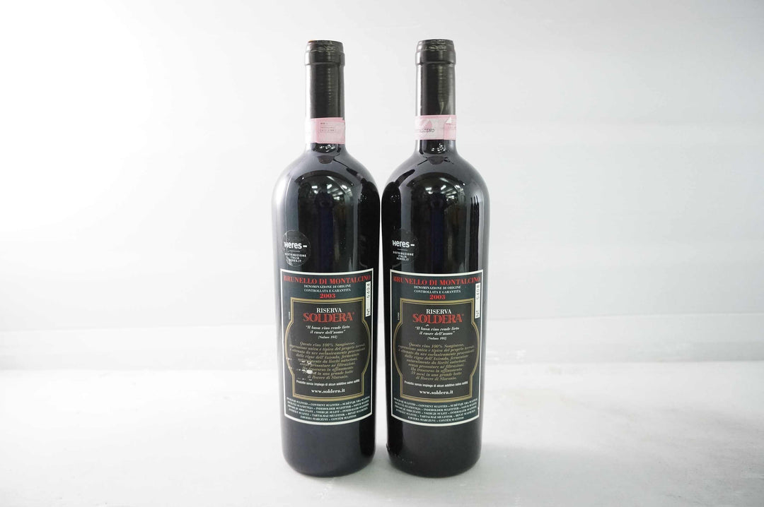Soldera Case Basse Brunello di Montalcino Riserva 2003