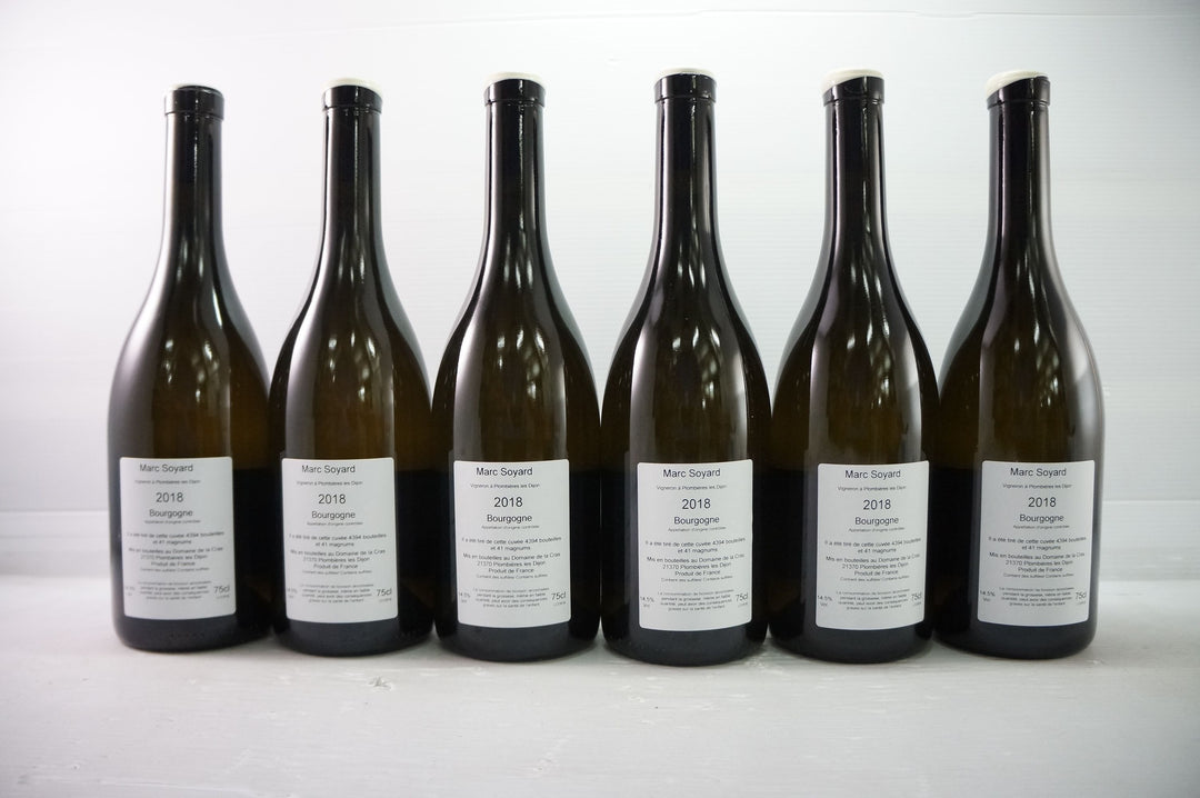 Marc Soyard Domaine de la Cras Coteaux de Dijon Bourgogne Cras Blanc 2018