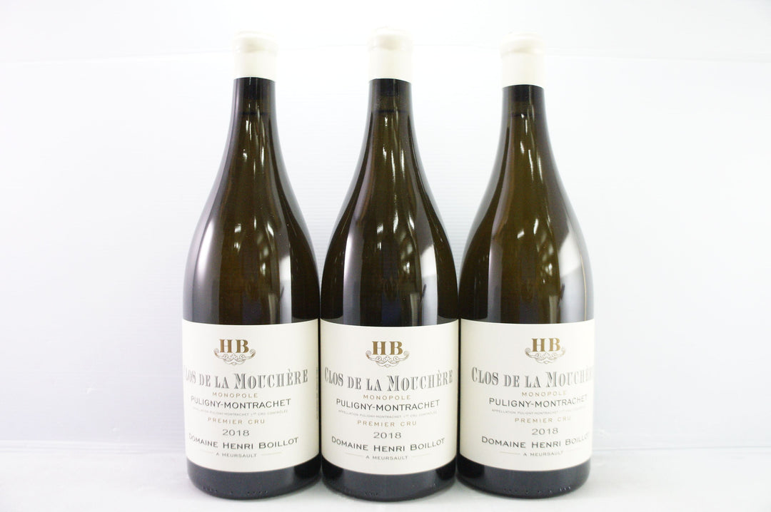 Henri Boillot Puligny Montrachet Clos de la Mouchere 1er Cru Magnum 2018