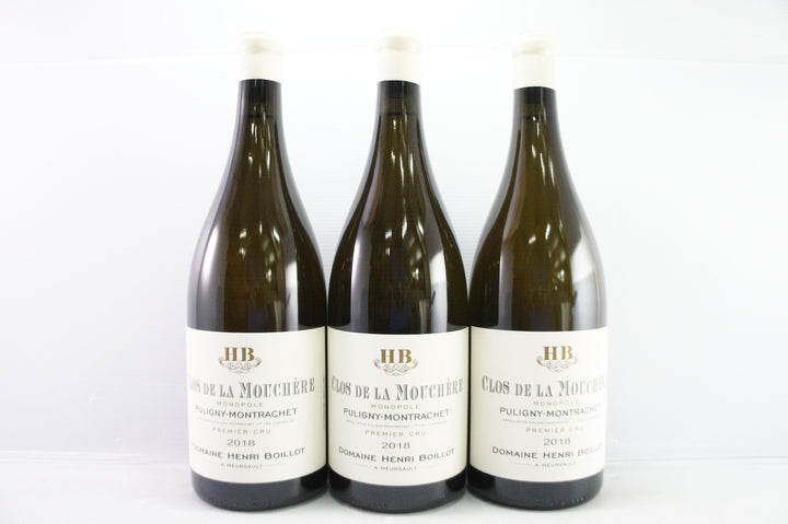 Henri Boillot Puligny Montrachet Clos de la Mouchere 1er Cru Magnum 2018