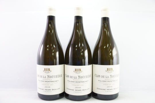 Henri Boillot Puligny Montrachet Clos de la Mouchere 1er Cru Magnum 2018