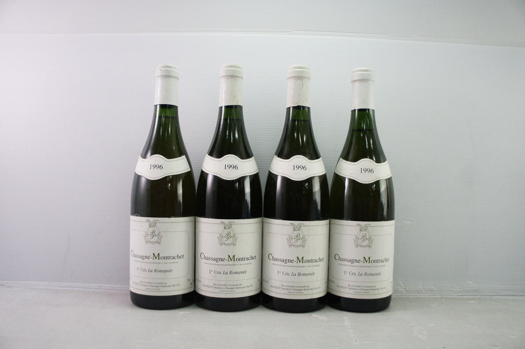 Paul Pillot Chassagne Montrachet La Romanee 1er Cru 1996