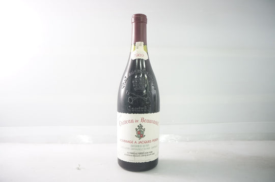 Chateau de Beaucastel Chateauneuf du Pape Hommage A Jacques Perrin 1989