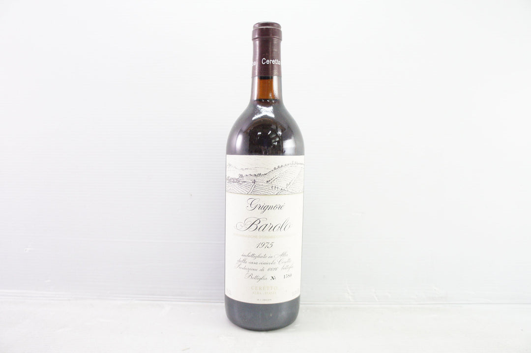 Ceretto Barolo Grignore 1975