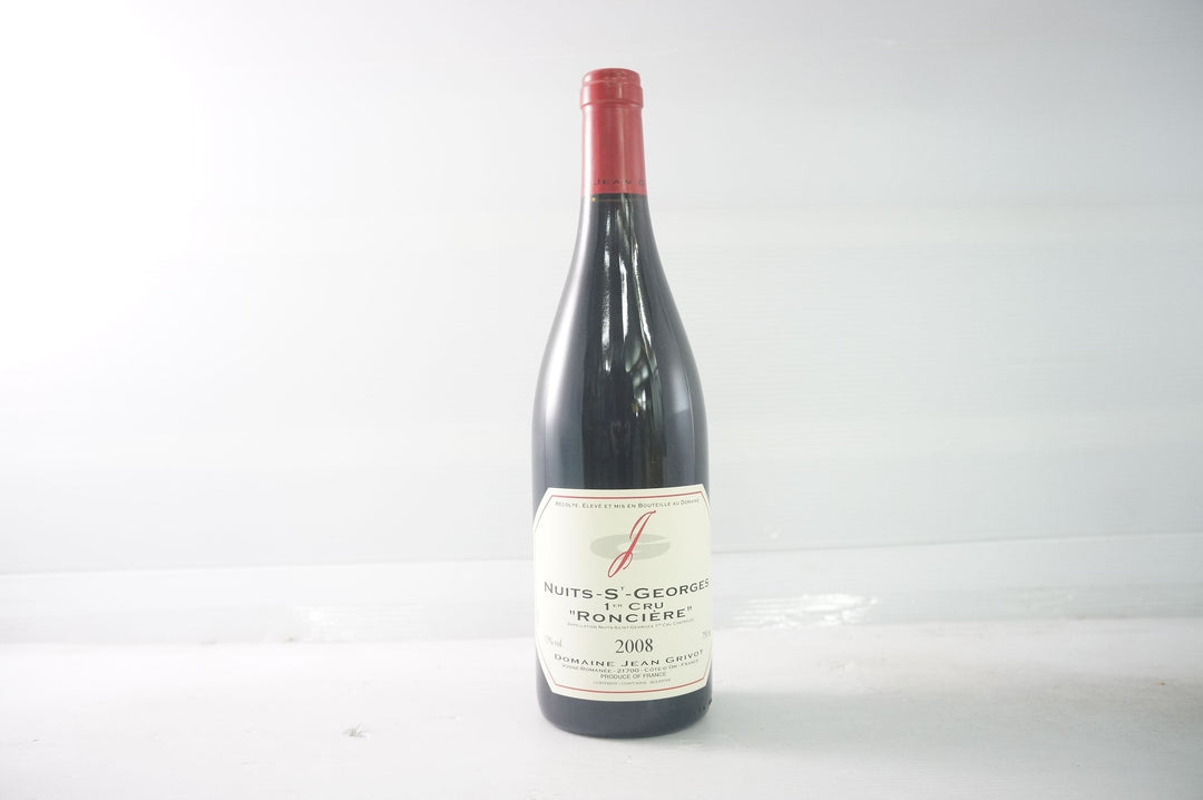 Jean Grivot Nuits St Georges Ronciere 1er Cru 2008