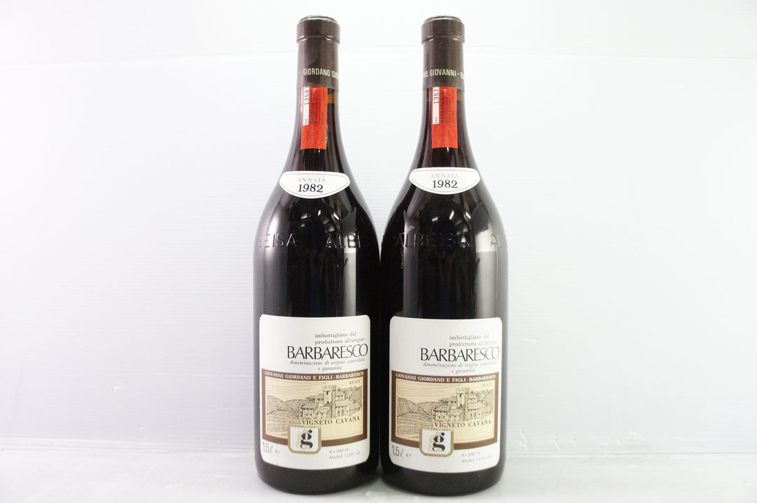 Giordano Giovanni Vigneto Cavana Barbaresco Magnum 1982