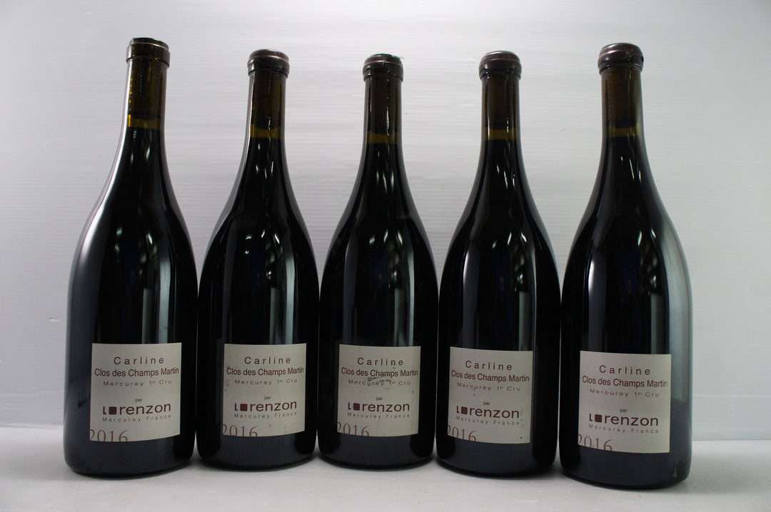 Bruno Lorenzon Mercurey Clos des Champs Martin Carline 1er Cru 2016 *