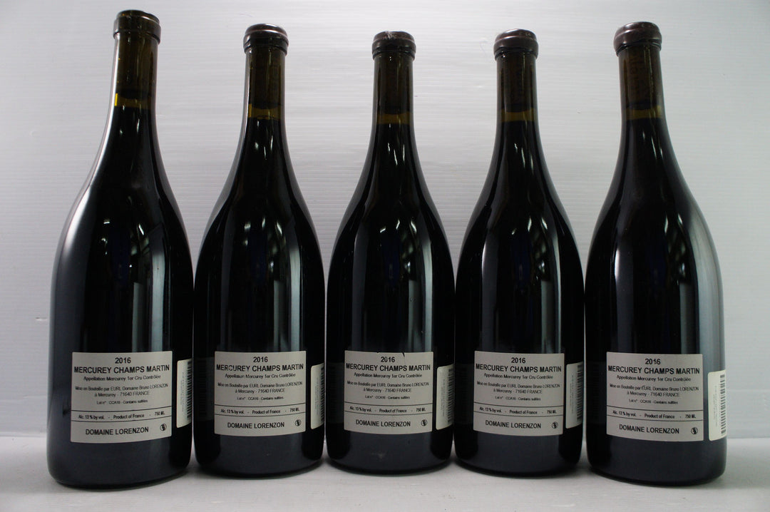 Bruno Lorenzon Mercurey Clos des Champs Martin Carline 1er Cru 2016 *