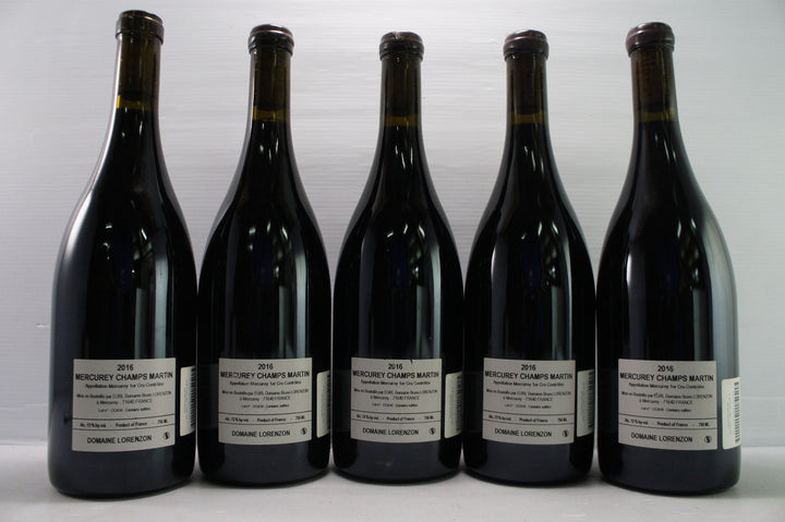 Bruno Lorenzon Mercurey Clos des Champs Martin Carline 1er Cru 2016 *