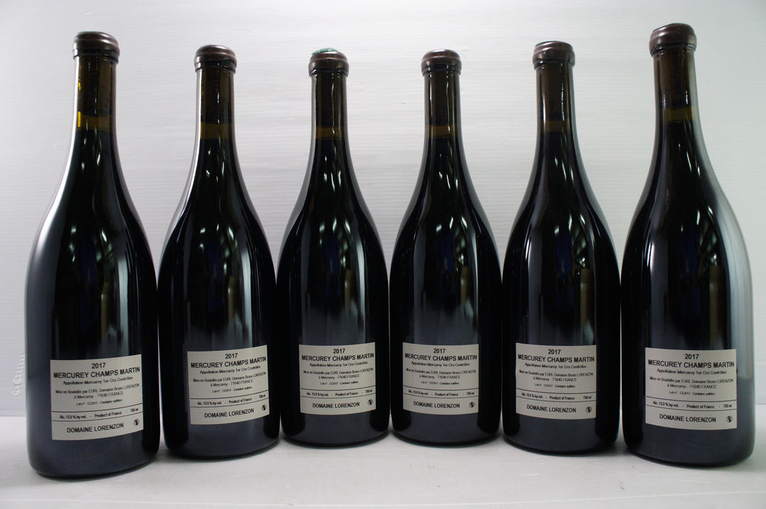 Bruno Lorenzon Mercurey Clos des Champs Martin Carline 1er Cru 2017