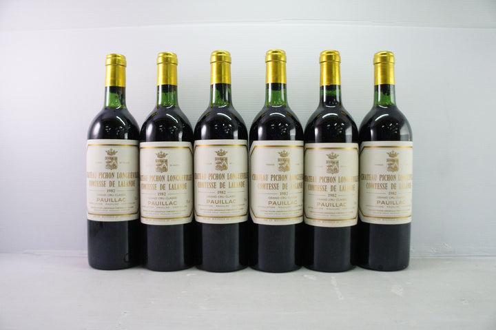 Chateau Pichon Longueville Comtesse de Lalande OWC 1982