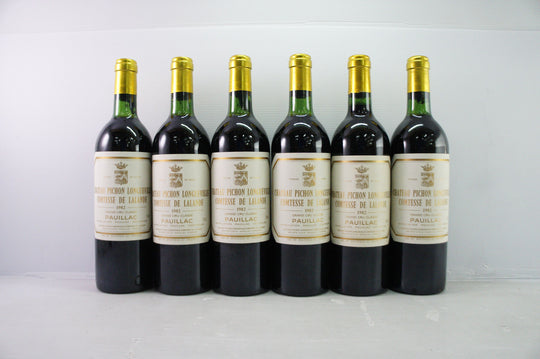 Chateau Pichon Longueville Comtesse de Lalande OWC 1982