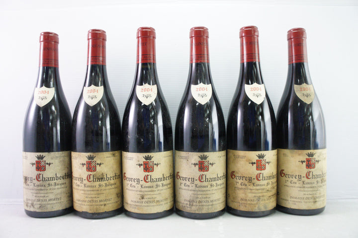 Denis Mortet Gevrey Chambertin Lavaux St Jacques 1er Cru 2004 *