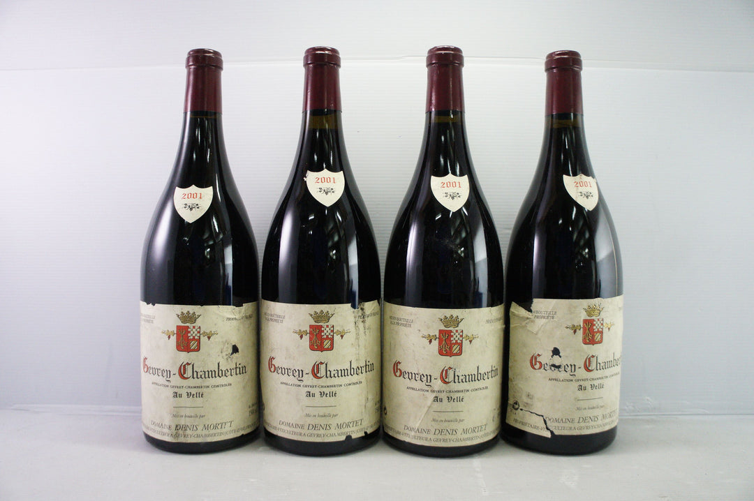 Denis Mortet Gevrey Chambertin Au Velle Magnum 2001 *