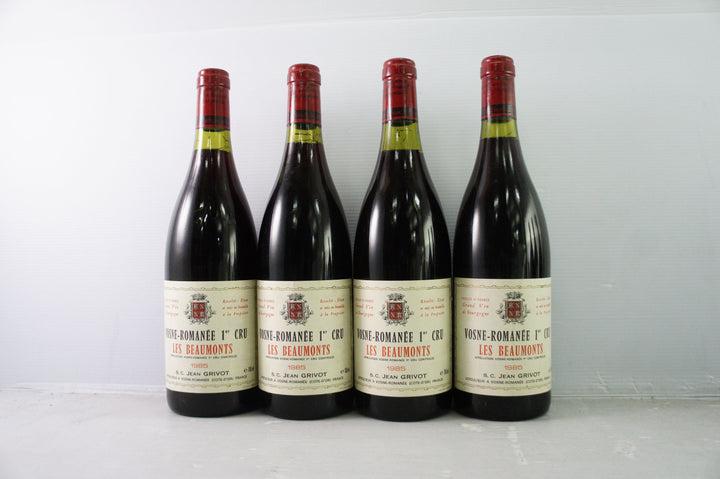 Jean Grivot Vosne Romanee Les Beaux Monts 1er Cru 1985