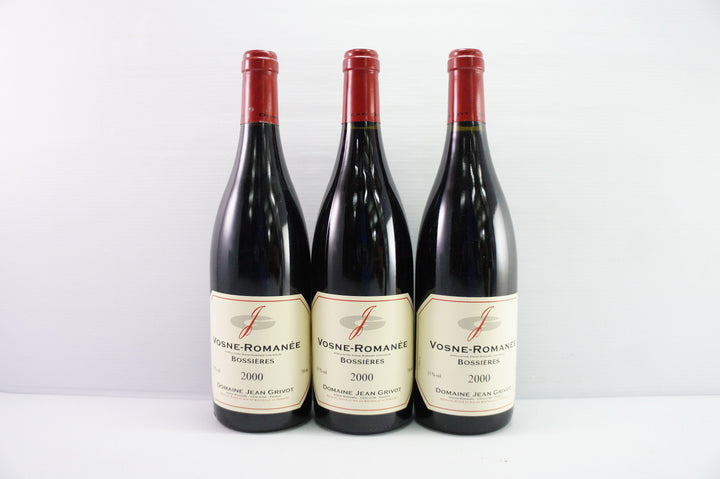 Jean Grivot Vosne Romanee Bossieres 2000