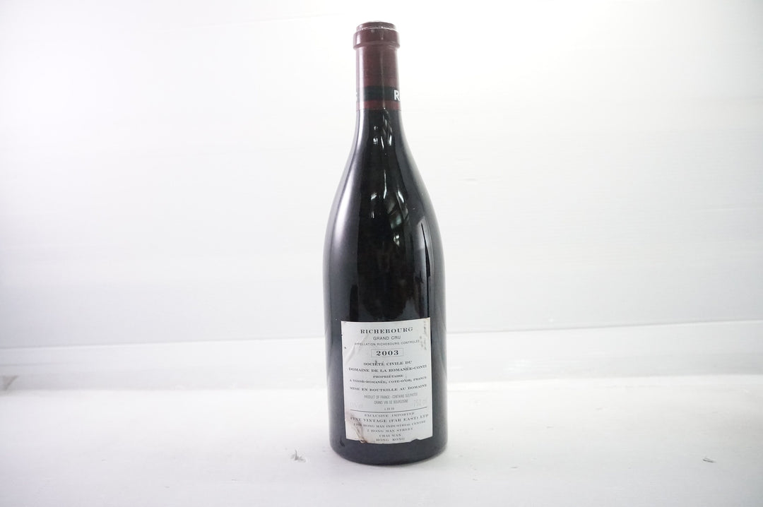 DRC Richebourg Grand Cru 2003 *