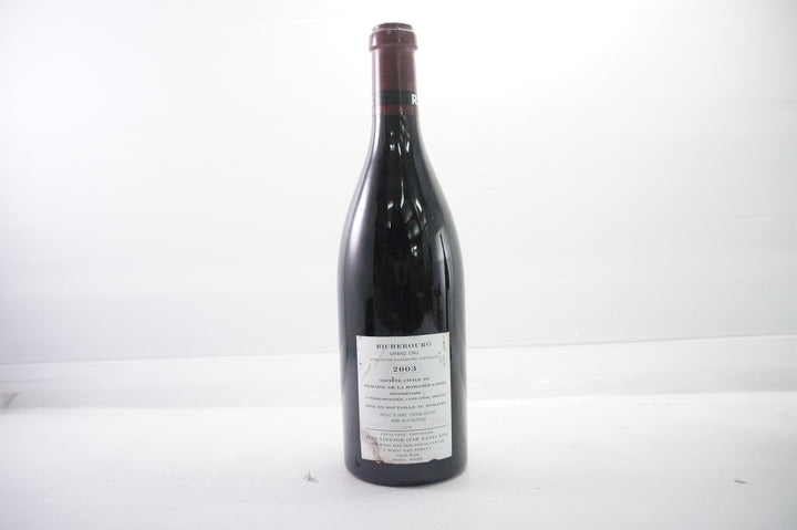DRC Richebourg Grand Cru 2003 *