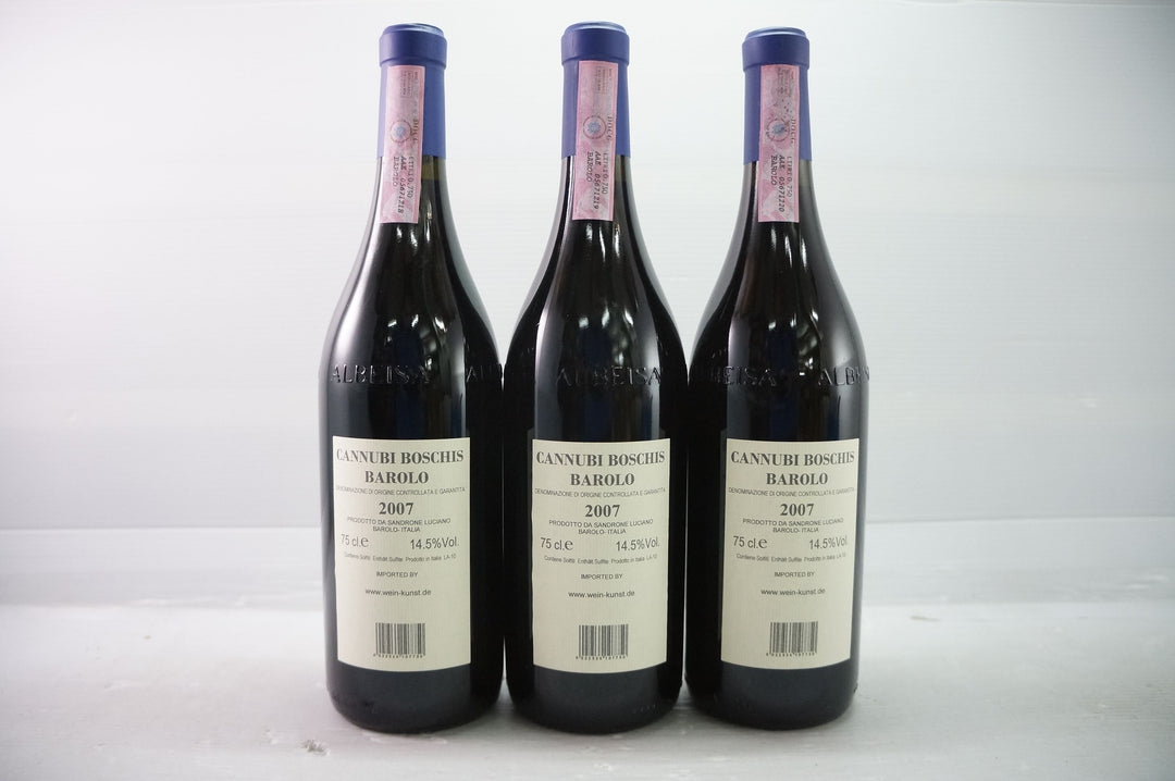 Sandrone Barolo Cannubi Boschis 2007