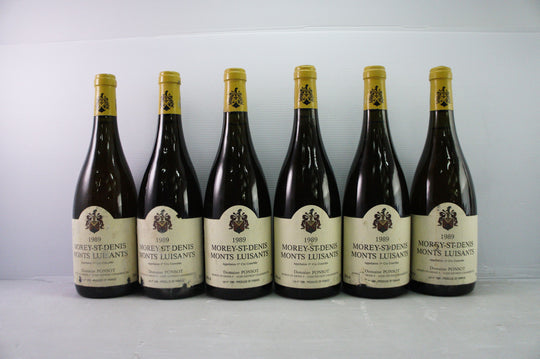 Ponsot Morey Saint Denis Clos des Monts Luisants Blanc 1er Cru 1989 *