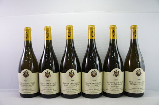 Ponsot Morey Saint Denis Clos des Monts Luisants Blanc 1er Cru 1990 *